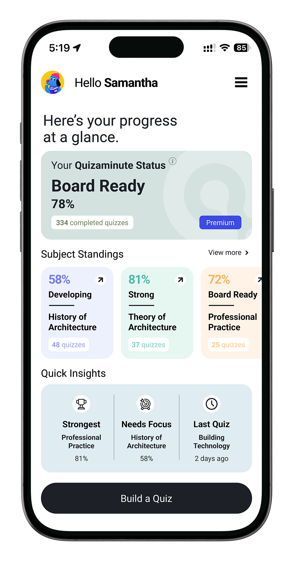 Start Your Architecture Board Exam Quiz Now Architecture board exam online quiz interface showing scores and feedback, helping students in the Philippines track progress and prepare for ALE exams